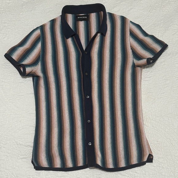 Bonobos Bar Cabana Sweater Polo - Picture 1 of 6